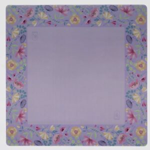 Lavender Floral Mahjong Mat